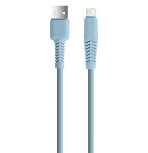 Kabel USB - Lightning XO KSA-L-1.523 2.1A 1.5 m Niebieski