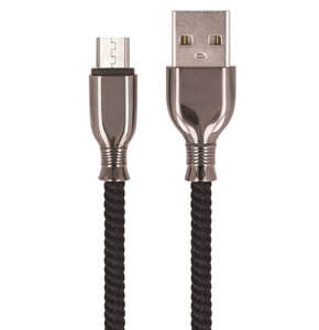Kabel USB - Micro USB SETTY FC-M 3A 1 m Czarny