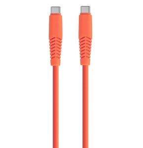 Kabel USB Typ-C - USB Typ-C XO KSC-C-1.5210 2.1A 1.5 m Pomarańczowy