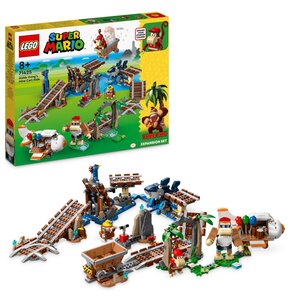 LEGO 71425 Super Mario Przejażdżka wagonikiem Diddy Konga - zestaw rozszerzający
