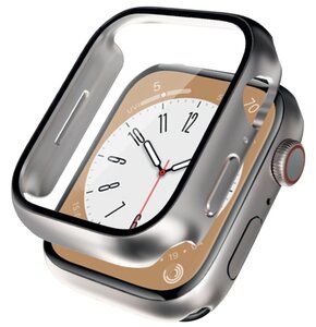Etui CRONG Hybrid Watch Case do Apple Watch 4/5/6/SE (40 mm) Srebrny