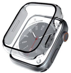 Etui CRONG Hybrid Watch Case do Apple Watch 7/8 (41 mm) Przezroczysty