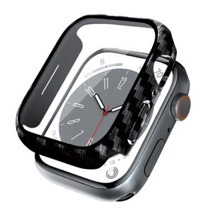 Etui CRONG Hybrid Watch Case do Apple Watch 4/5/6/SE (44 mm) Carbon