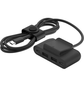 Hub BELKIN BUZ001BT2MBKB7 USB Typu C, Pasywny