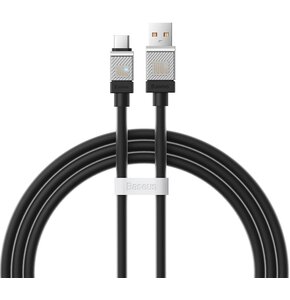 Kabel USB - USB-C BASEUS CoolPlay 100W 1 m Czarny