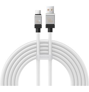 Kabel USB - USB-C BASEUS CoolPlay 100W 2 m Biały
