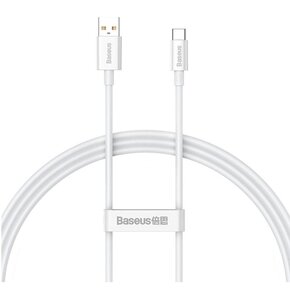 Kabel USB - USB-C BASEUS Superior 100W 1 m Biały