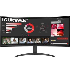 Monitor LG UltraWide 34WR50QC-B 34" 3440x1440px 100Hz Curved