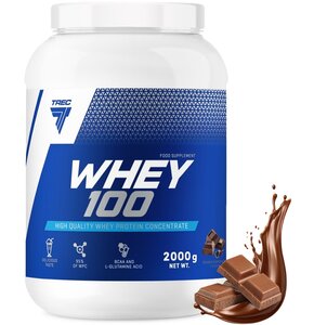 Odżywka białkowa TREC NUTRITION Whey 100 Podwójna czekolada (2000 g)
