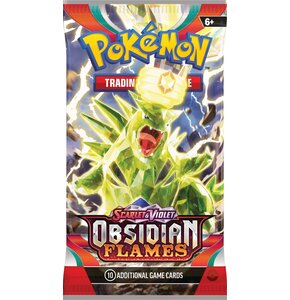 Gra karciana REBEL Pokémon TCG: Scarlet & Violet Obsidian Flames Boosters (1 zestaw)