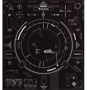 Mata pod fotel gamingowy GENESIS Tellur 400 Square Hud