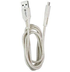 Kabel USB - Micro USB DPM 1 m Beżowy