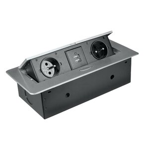 Przedłużacz DPM PF1303 Srebrny