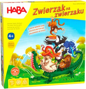 Gra zręcznościowa HABA Zwierzak na zwierzaku 3449
