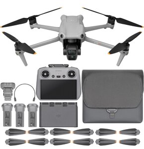 Dron DJI Air 3 Fly More Combo (RC 2) Filmy 4K HDR, Czas lotu 46 min.