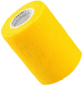 Bandaż elastyczny VITAMMY Autoband Żółty 7.5 x 450 cm