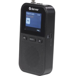 Radio DENVER DAH-126 Cyfrowe Przenośne Czarny