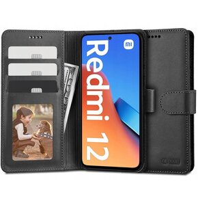 Etui TECH-PROTECT Wallet do Xiaomi Redmi 12 Czarny