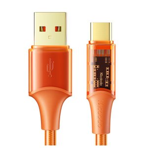 Kabel USB - USB-C MCDODO CA-3150 6A 1.8 m Pomarańczowy