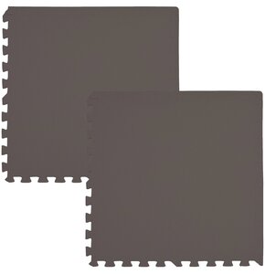 Mata piankowa HUMBI Puzzle 62 x 62 x 1 cm (6 elementów) Brązowy