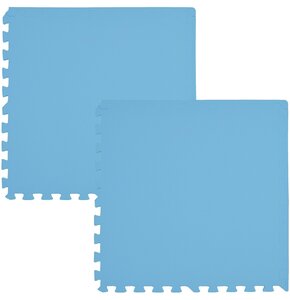 Mata piankowa HUMBI Puzzle 62 x 62 x 1 cm (6 elementów) Błękitny