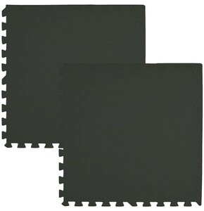 Mata piankowa HUMBI Puzzle 62 x 62 x 1 cm (6 elementów) Czarny