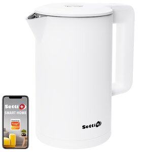 U Czajnik SETTI+ KT950W Biały 2200W Smart WiFi regulacja temperatury
