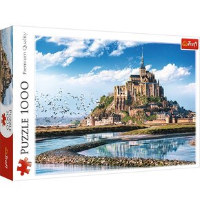 Puzzle TREFL Premium Quality Mont Saint Michel Francja 10766 (1000 elementów)