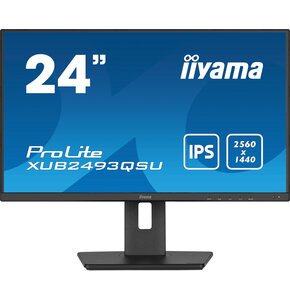 Monitor IIYAMA ProLite XUB2493QSU-B5 23.8" 2560x1440px IPS 4 ms
