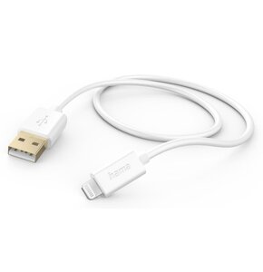 Kabel USB - Lightning HAMA 201581 1.5 m Biały