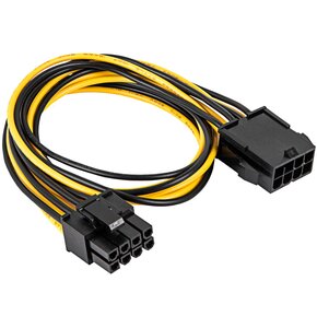 Kabel PCI Express 8-pin - PCI Express 6+2-pin AKYGA AK-CA-82 0.4 m