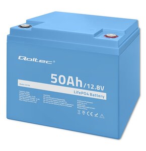 Akumulator QOLTEC 53704 50Ah 12.8V