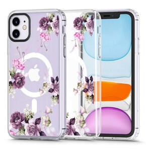 Etui TECH-PROTECT MagMood MagSafe do Apple iPhone 11 Spring Floral