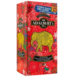Herbata ADALBERTS Kalendarz adwentowy Świąteczna Podróż Marzeń 48 g
