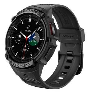 Pasek SPIGEN Rugged Armor Pro do Samsung Galaxy Watch 6 Classic (43mm) Czarny