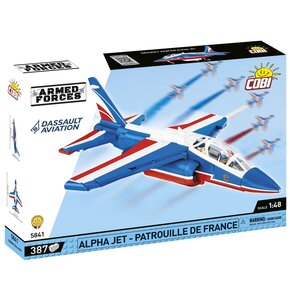 Klocki plastikowe COBI Armed Forces Alpha Jet Patrouille de France COBI-5841