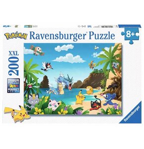 Puzzle RAVENSBURGER Pokemon XXL 12840 (200 elementów)