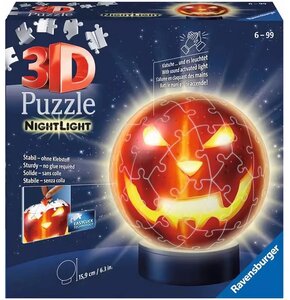 Puzzle 3D RAVENSBURGER Night Light Dynia świecąca w ciemności 11253 (74 elementy)