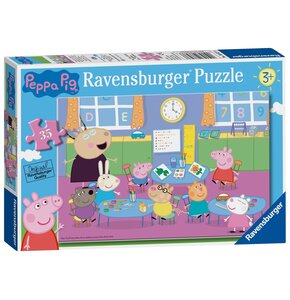 Puzzle RAVENSBURGER Świnka Peppa i cała klasa 8627 (35 elementów)