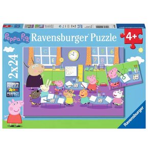 Puzzle RAVENSBURGER Świnka Peppa i cała klasa 9099 (48 elementów)