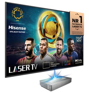 Laser TV HISENSE 120L5HA 120" 4K Dolby Atmos Dolby Vision HDMI 2.1