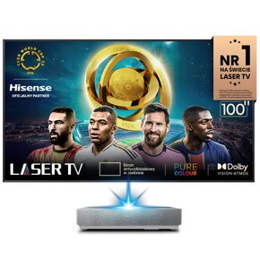 Laser TV HISENSE 100L5HD 100" 4K Dolby Atmos Dolby Vision