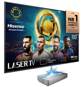Laser TV HISENSE 100L5HD 100" 4K Dolby Atmos Dolby Vision