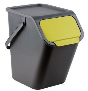 Kosz na śmieci PRACTIC Bini 15100633 25L Czarno-żółty