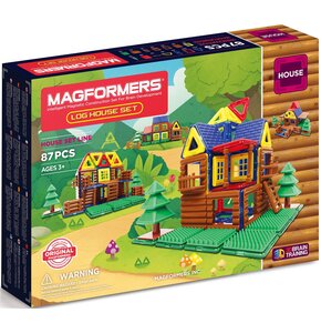 Klocki magnetyczne MAGFORMERS Log House Set 005-705004