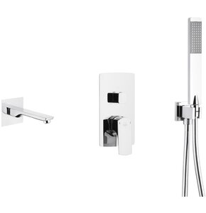 Zestaw wannowy podtynkowy KFA ARMATURA Mokait 5539-401-00 Chrom
