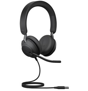 Słuchawki nauszne JABRA Evolve2 40 SE UC Czarny