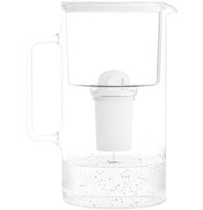 Dzbanek filtrujący WESSPER Borosilicate AquaClassic Biały