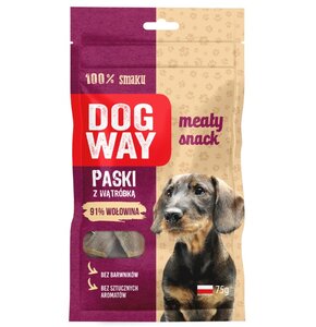 Przysmak dla psa DOGWAY Meaty Snack z Wątróbką 75 g
