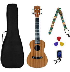 Ukulele MUSICMATE U-02 AlohaTune Drewno naturalne